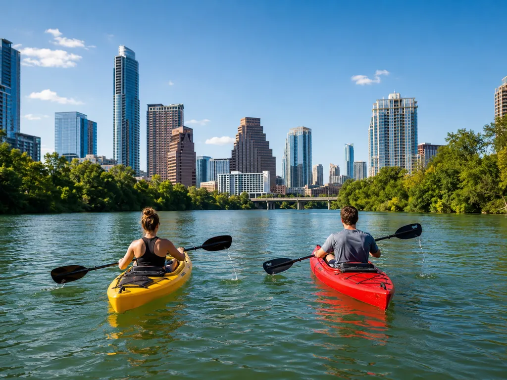 Austin: Single or Double Kayak Rental